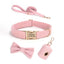 Metal Buckle Soft Flannel Pet Engraved Collar - Custom Dog Collar