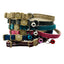 Personalized Safety Buckle Linen Cat Collar with Removable Bell