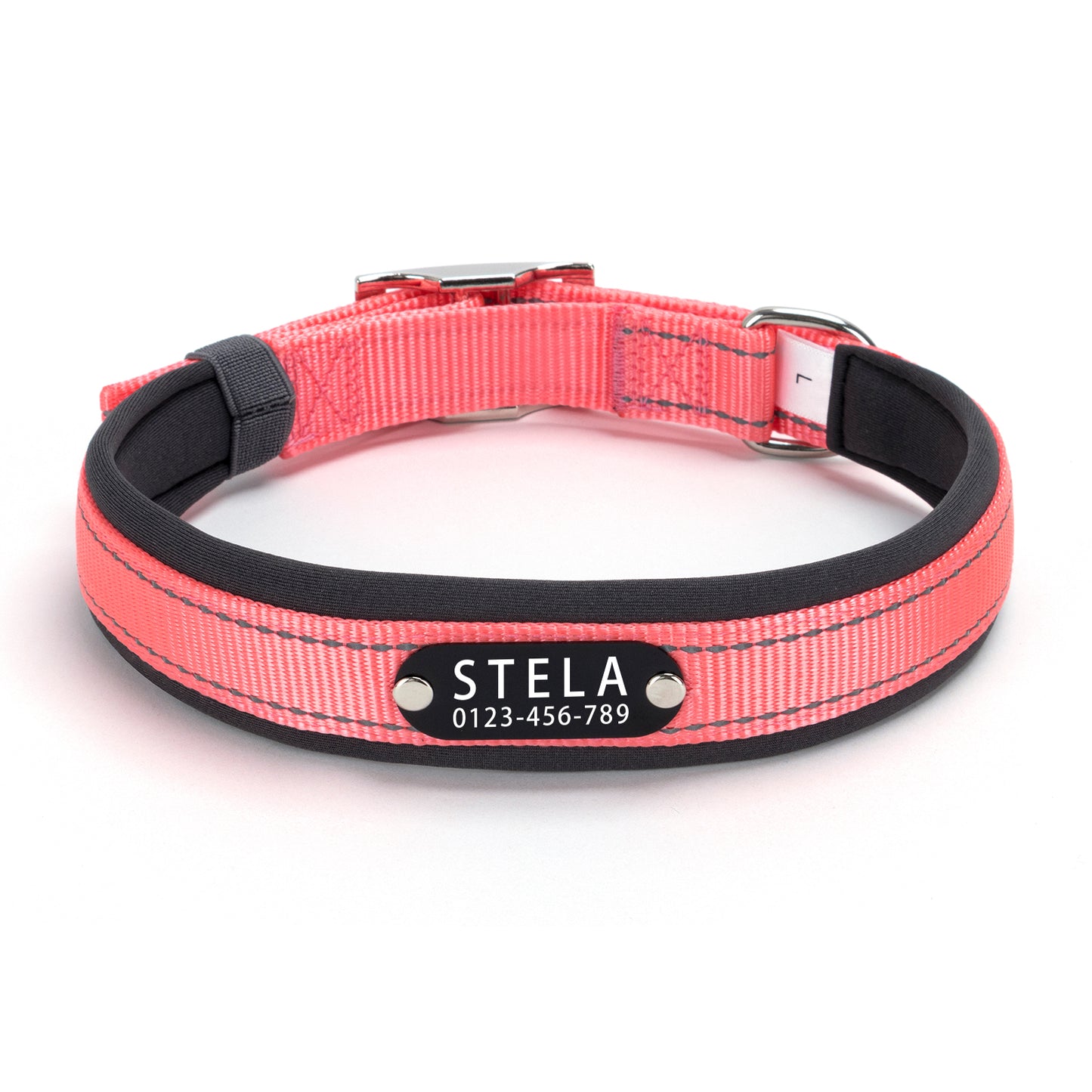 Reflective Soft Personalized Dog Collars