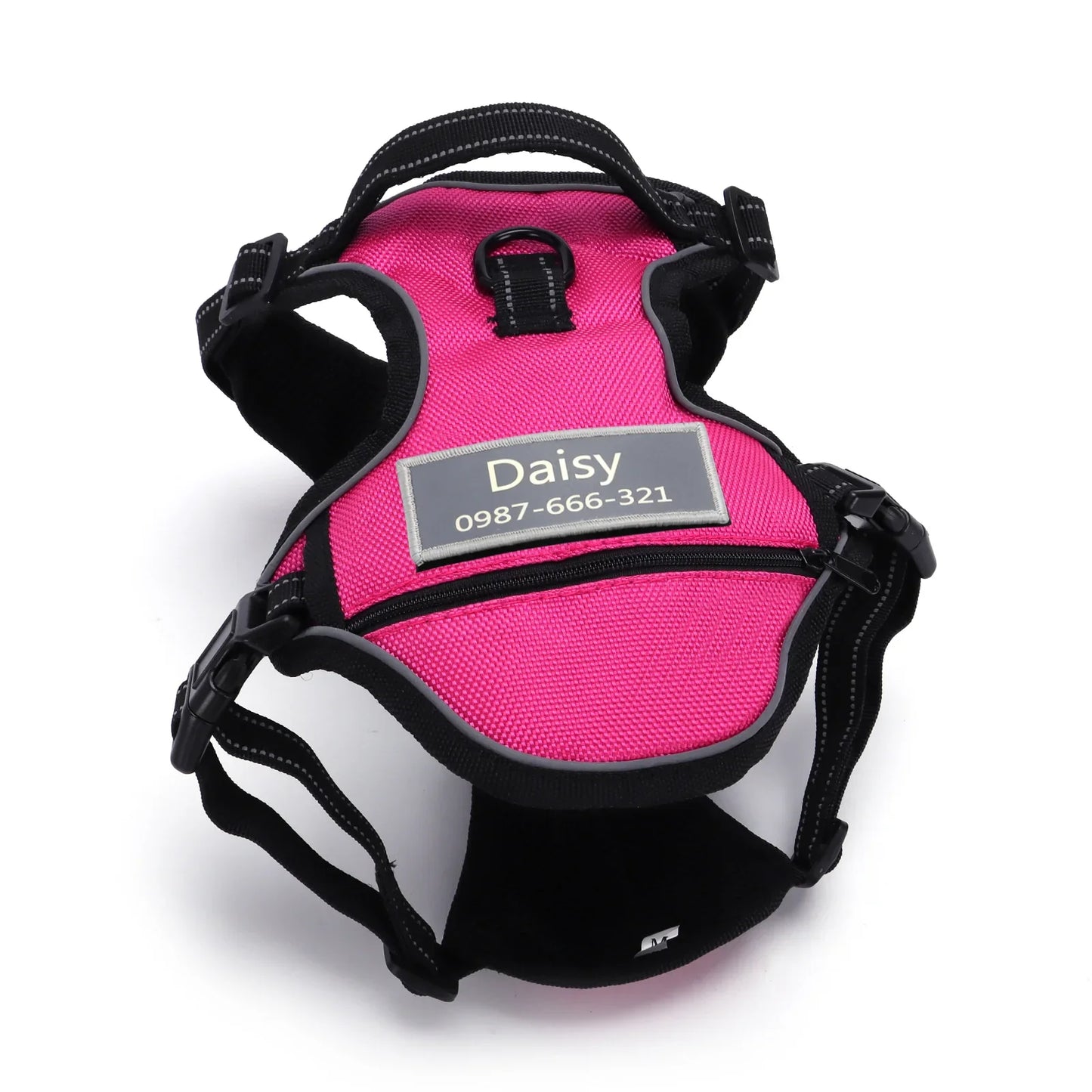 Personalized Classic Dog Vest for Outings Engraved Custom Dog Harness