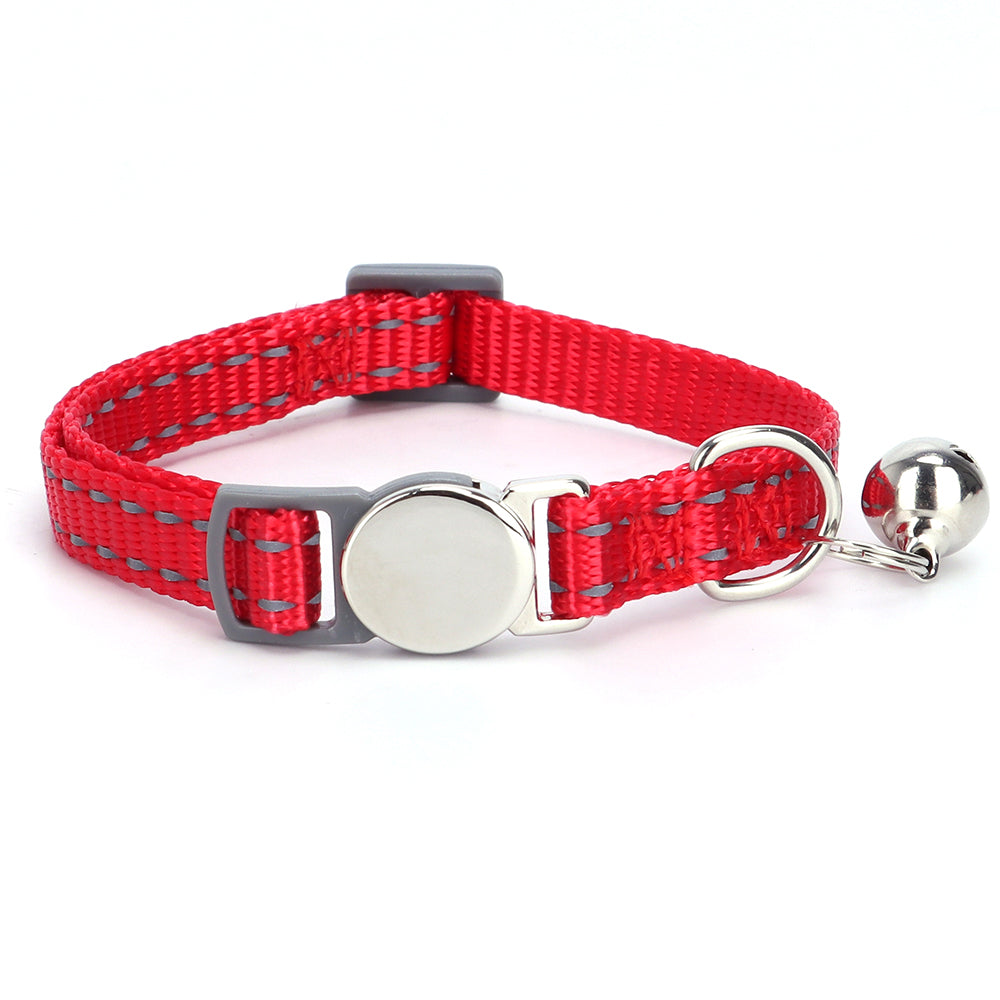 2 Pack Personalized Cat Collar with Bell
