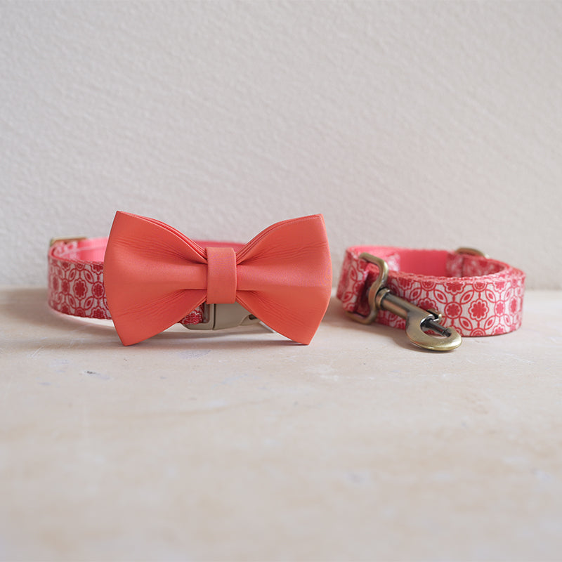 Flower Cute Personalized Dog Collar with Plastic Buckle