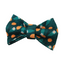 Personalized Green Cat Collar with Bowtie Free Engraved