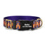 Cute Personalized Dog Collar with Plastic Buckle
