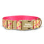 Cute Personalized Dog Collar with Plastic Buckle