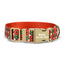 Flower Cute Personalized Dog Collar with Plastic Buckle
