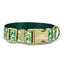 Flower Cute Personalized Dog Collar with Plastic Buckle