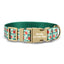 Flower Cute Personalized Dog Collar with Plastic Buckle