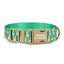 Cute Flower Personalized Dog Collar with Plastic Buckle