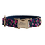 Flower Personalized Dog Collars,Custom Puppy Collar, Bowtie, Leash
