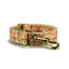 Cute Flower Personalized Dog Collar with Plastic Buckle