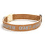 Customizable Reflective Leather-Textured Anti-Lost Personalized Dog Collar