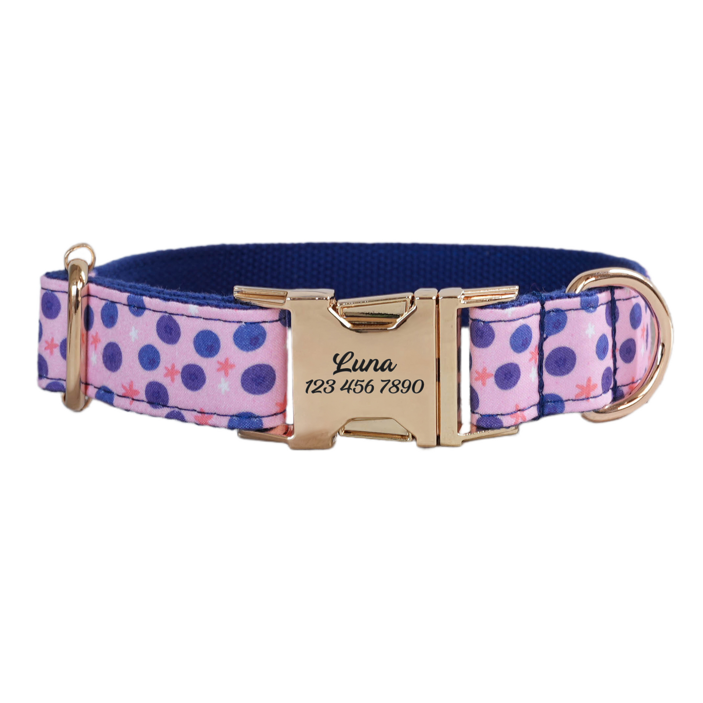 Little Fower Custom Dog Collars, Personalized Puppy Collar, Bowtie, Leash