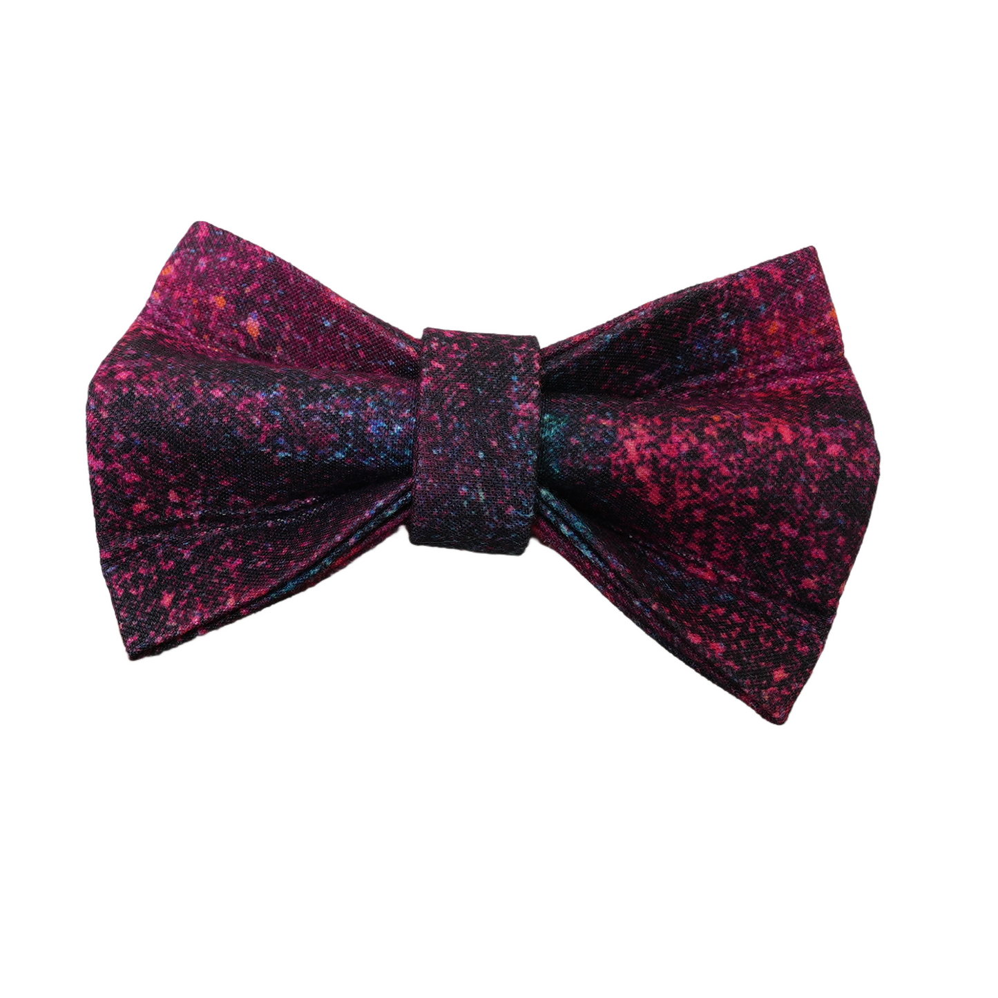 Purple Flower Personalized Cat Collar with Bowtie Free Engraved