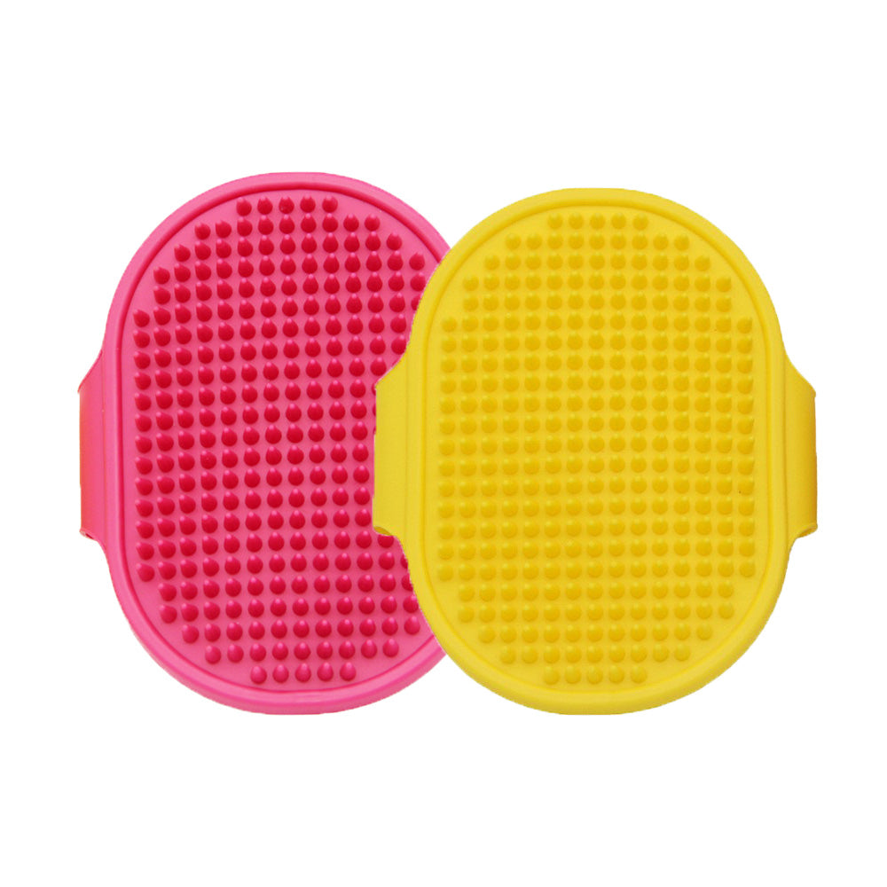 2PCS  Pet Bath Brush Pet Grooming Shampoo Brush