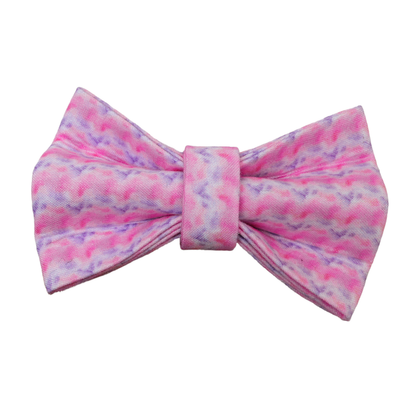 Blue Flower Personalized Cat Collar with Bowtie Free Engraved