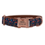 Colorful Fower Custom Dog Collars, Personalized Puppy Collar, Bowtie, Leash