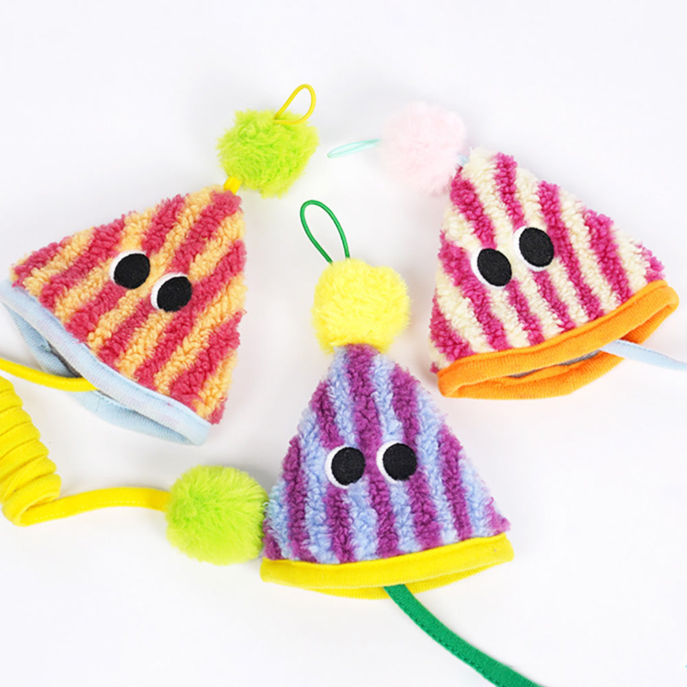 Spring Parachute Cat Toy Retractable Teaser Interactive Cat Toy