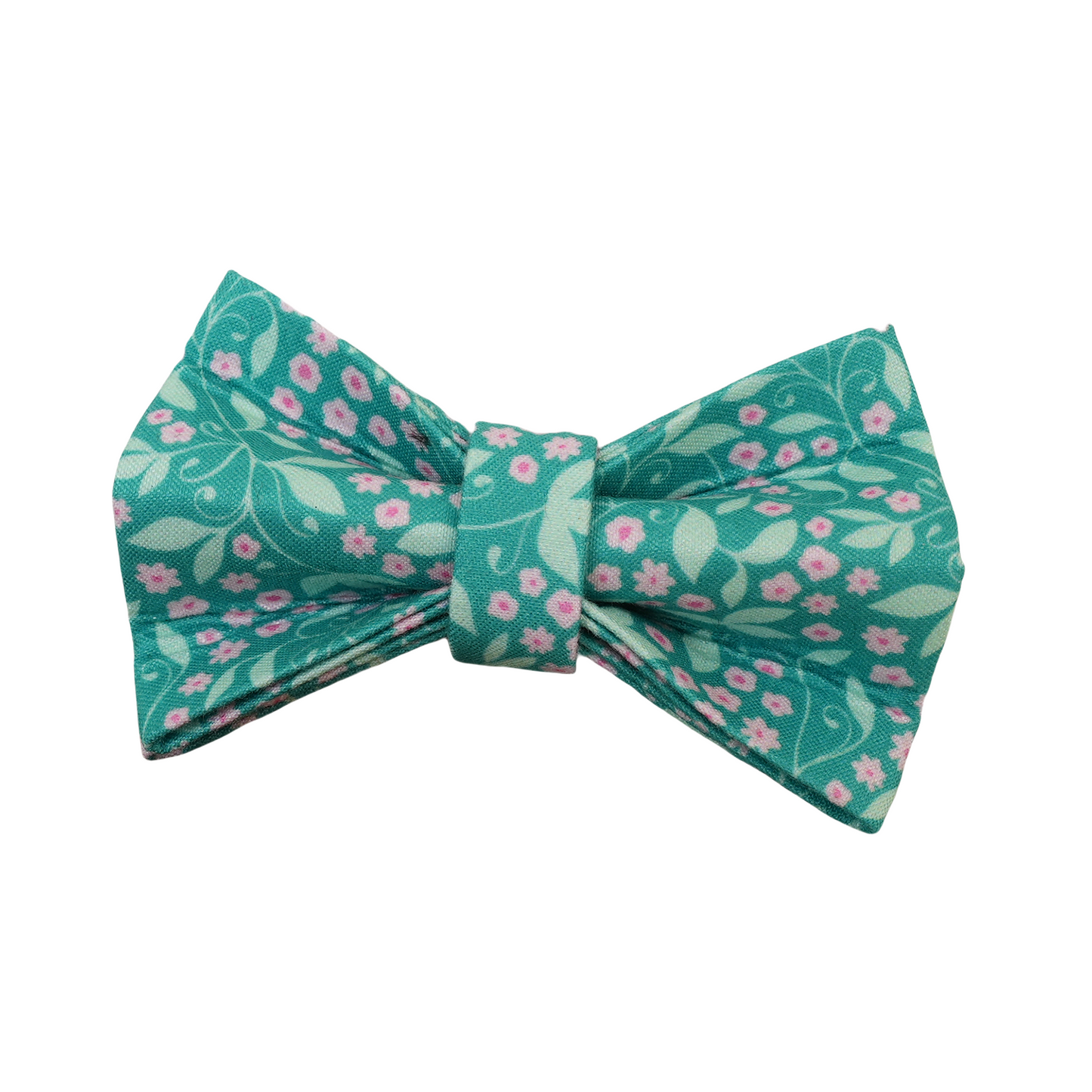 Personalized Green Cat Collar with Bowtie Free Engraved