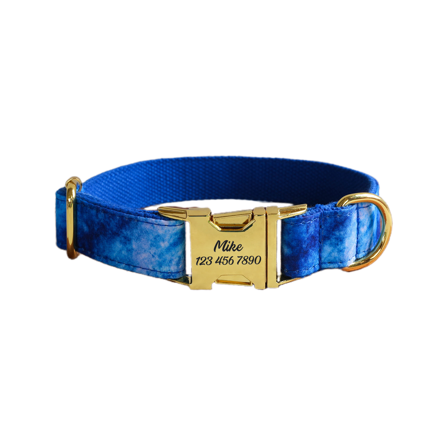 Purple Fower Personalized  Dog Collars,Custom Puppy Collar, Bowtie, Leash