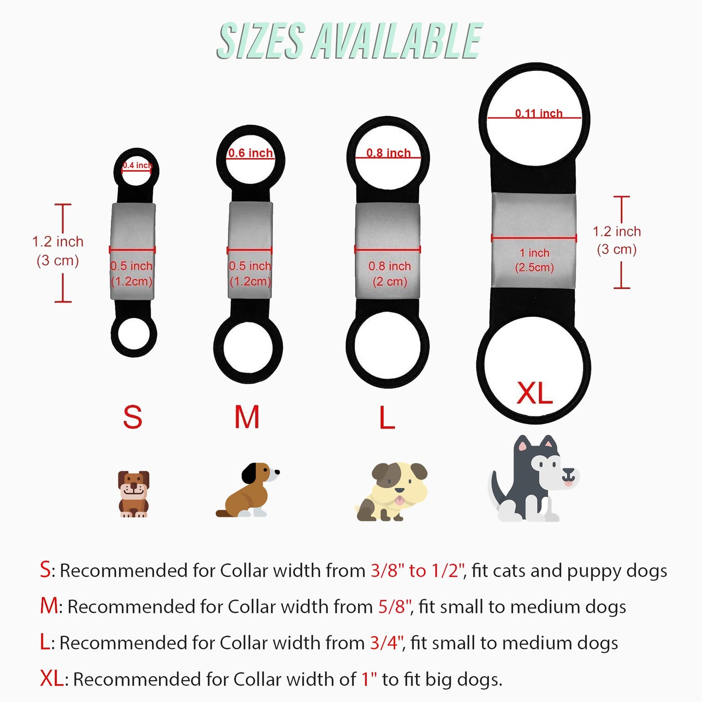 Personalized Custom Pet Tag - Slide On ID Tag