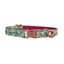 Personalized Green Cat Collar with Bowtie Free Engraved