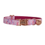 Flower Personalized Cat Collar with Bowtie Free Engraved