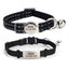2 Pack Personalized Breakaway Cat Collar with Bell