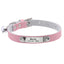 Personalized Leather Cat Collar with Engraving and Bell