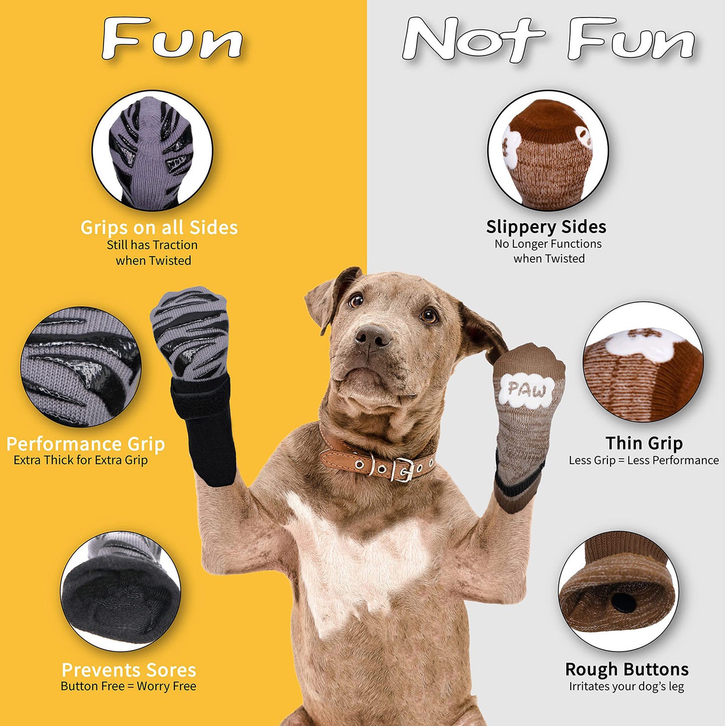 Waterproof Non-Slip Pet Socks