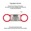 Personalized Custom Pet Tag - Slide On ID Tag