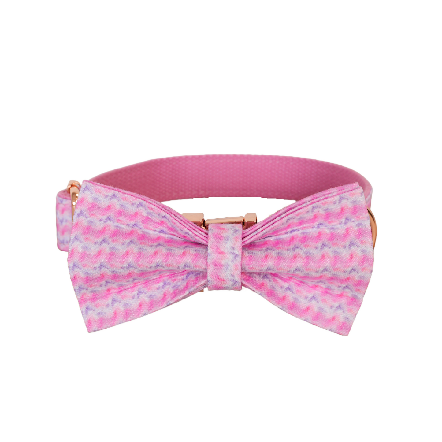 Little Fower Custom Dog Collars, Personalized Puppy Collar, Bowtie, Leash