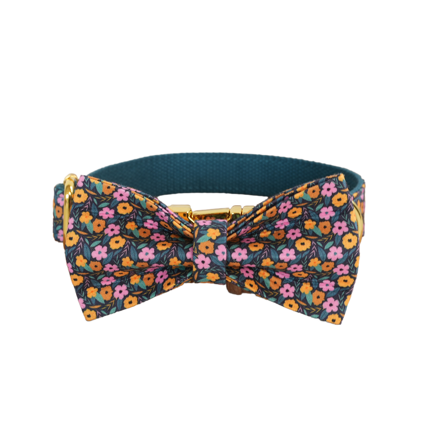 Little Fower Custom Dog Collars, Personalized Puppy Collar, Bowtie, Leash