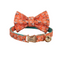 Personalized Green Cat Collar with Bowtie Free Engraved