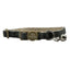Personalized Safety Buckle Linen Cat Collar with Removable Bell