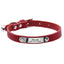 Personalized Leather Cat Collar with Engraving and Bell