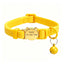 Personalized Waterproof Cat Collar with Bell & Engraved Metal Buckle