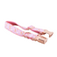 Pink Fower Custom Dog Collars, Personalized Puppy Collar, Bowtie, Leash