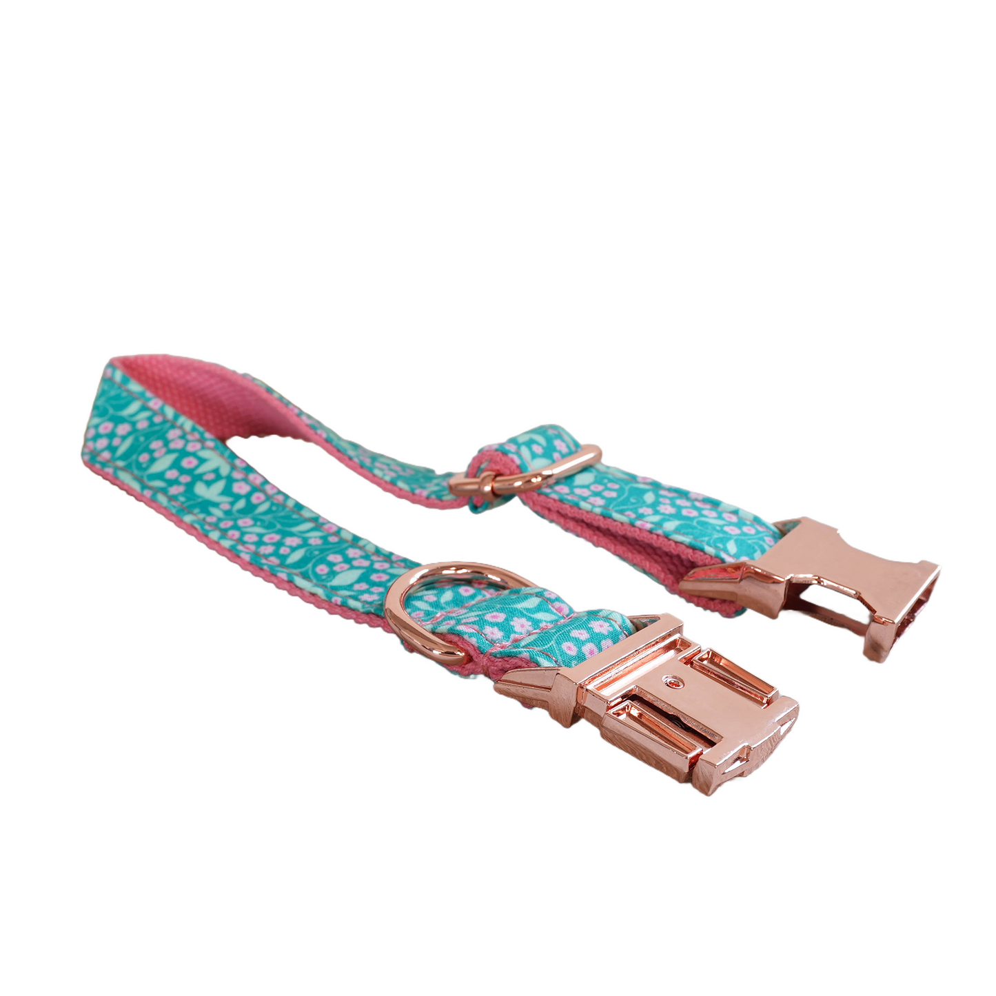 Pink Fower Custom Dog Collars, Personalized Puppy Collar, Bowtie, Leash