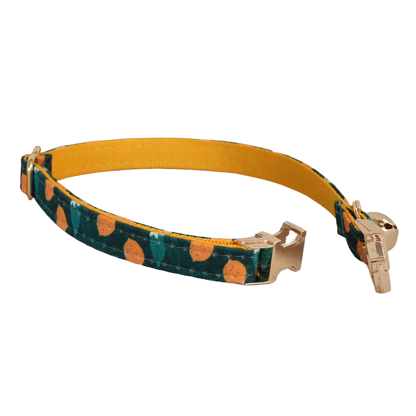 Personalized Green Cat Collar with Bowtie Free Engraved