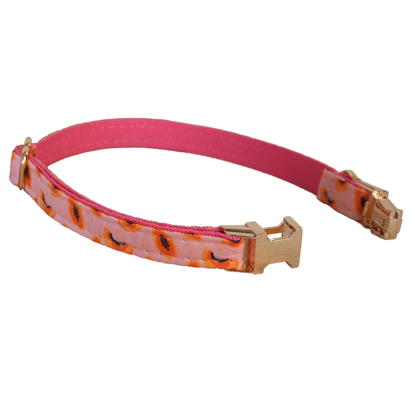 Blue Flower Personalized Cat Collar with Bowtie Free Engraved