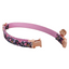 Flower Personalized Cat Collar with Bowtie Free Engraved