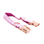 Pink Flower Personalized  Dog Collars,Custom Puppy Collar, Bowtie, Leash