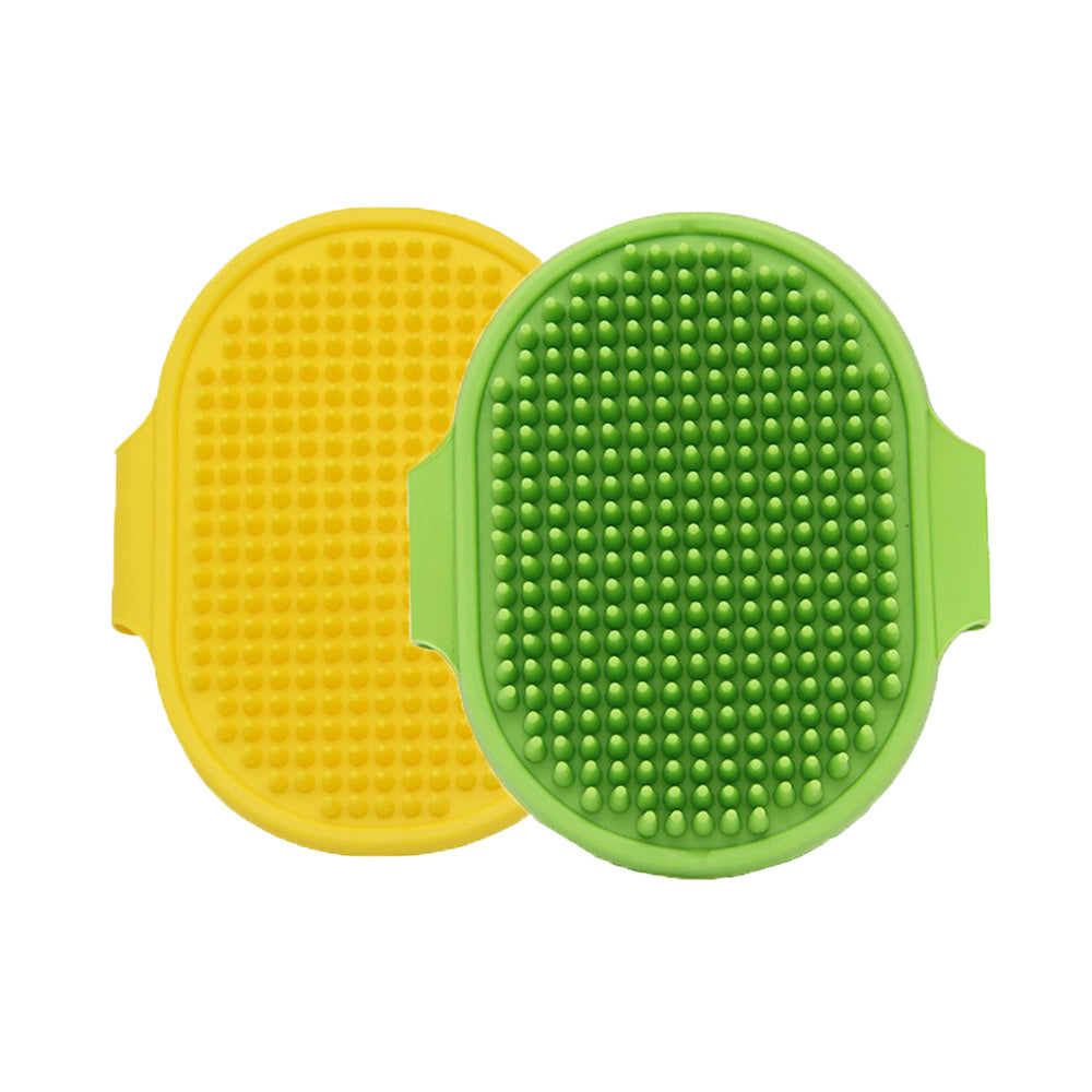 2PCS  Pet Bath Brush Pet Grooming Shampoo Brush