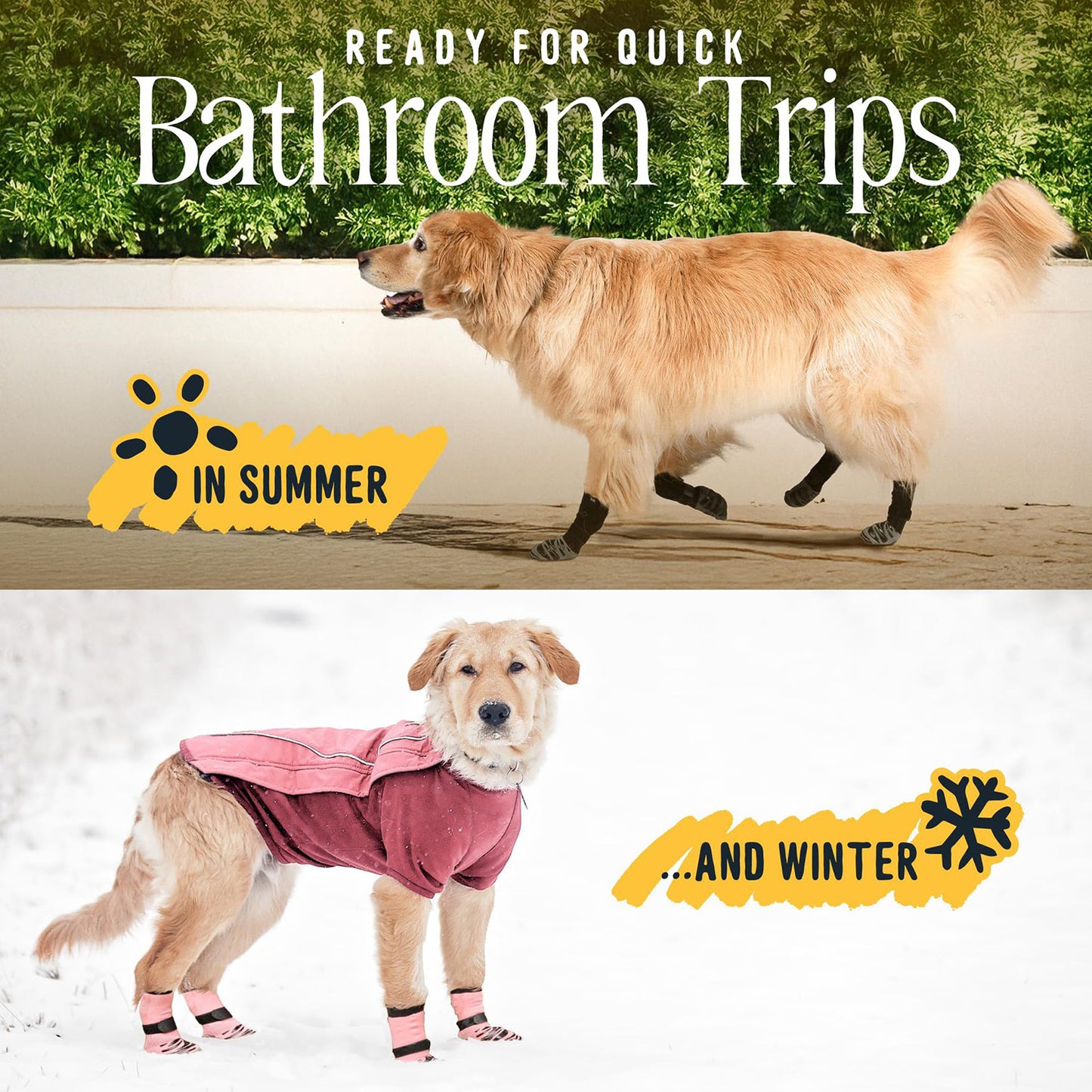 Waterproof Non-Slip Pet Socks