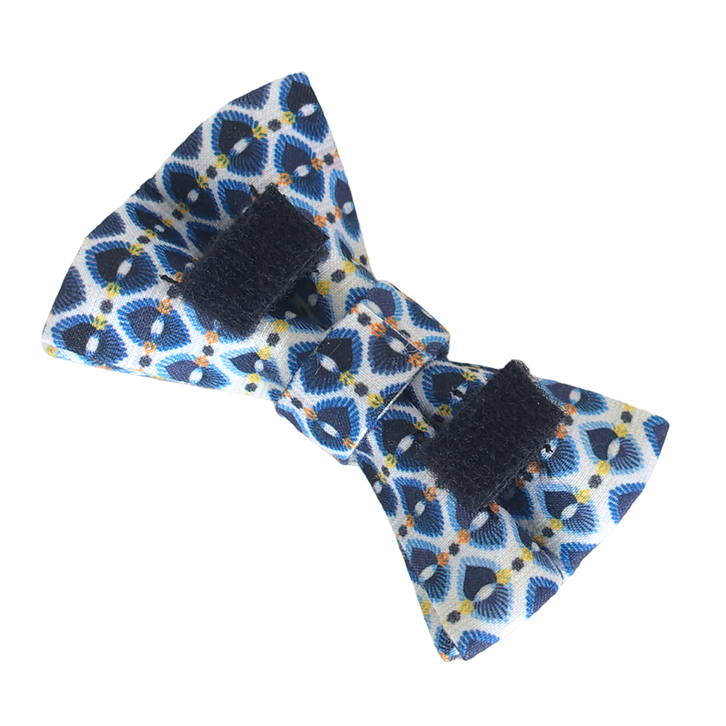 Green Flower Personalized Cat Collar with Bowtie Free Engraved