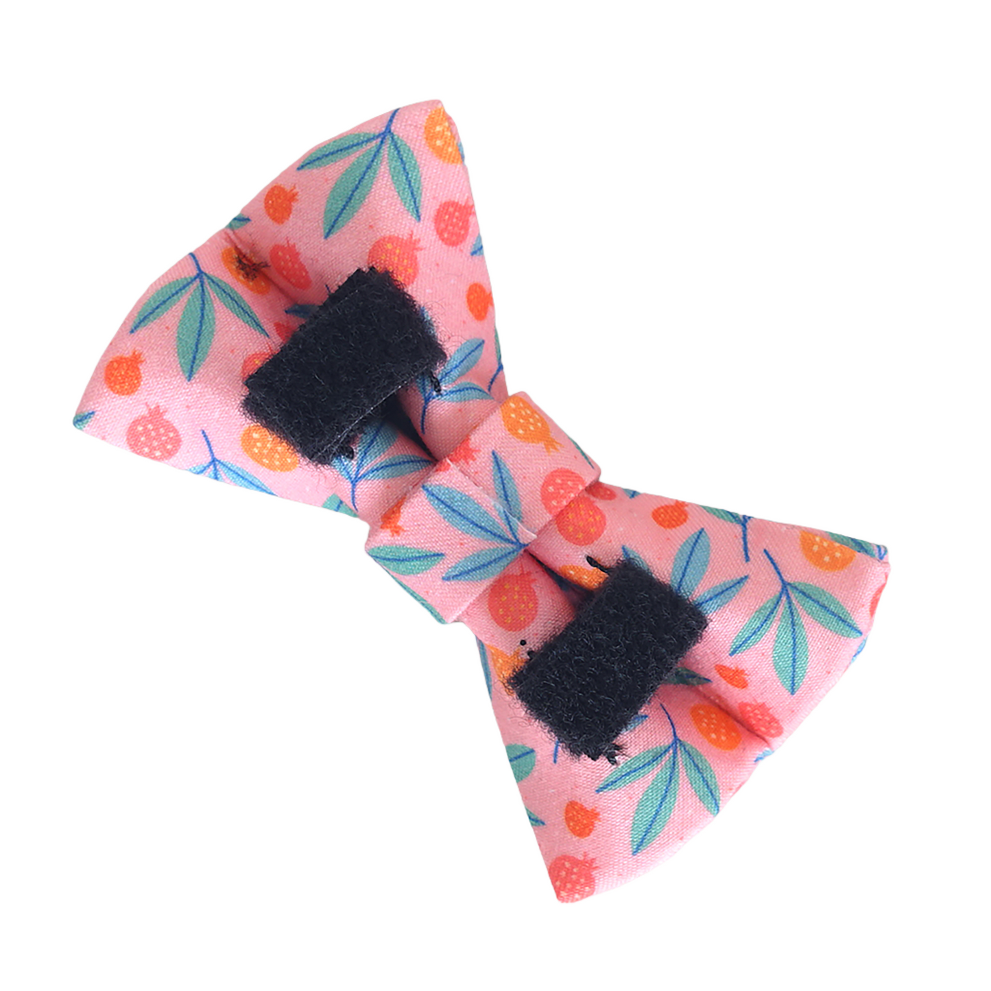 Flower Personalized Cat Collar with Bowtie Free Engraved