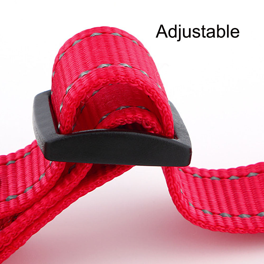 Adjustable Breathable Nylon Dog Collar with Free Engraving
