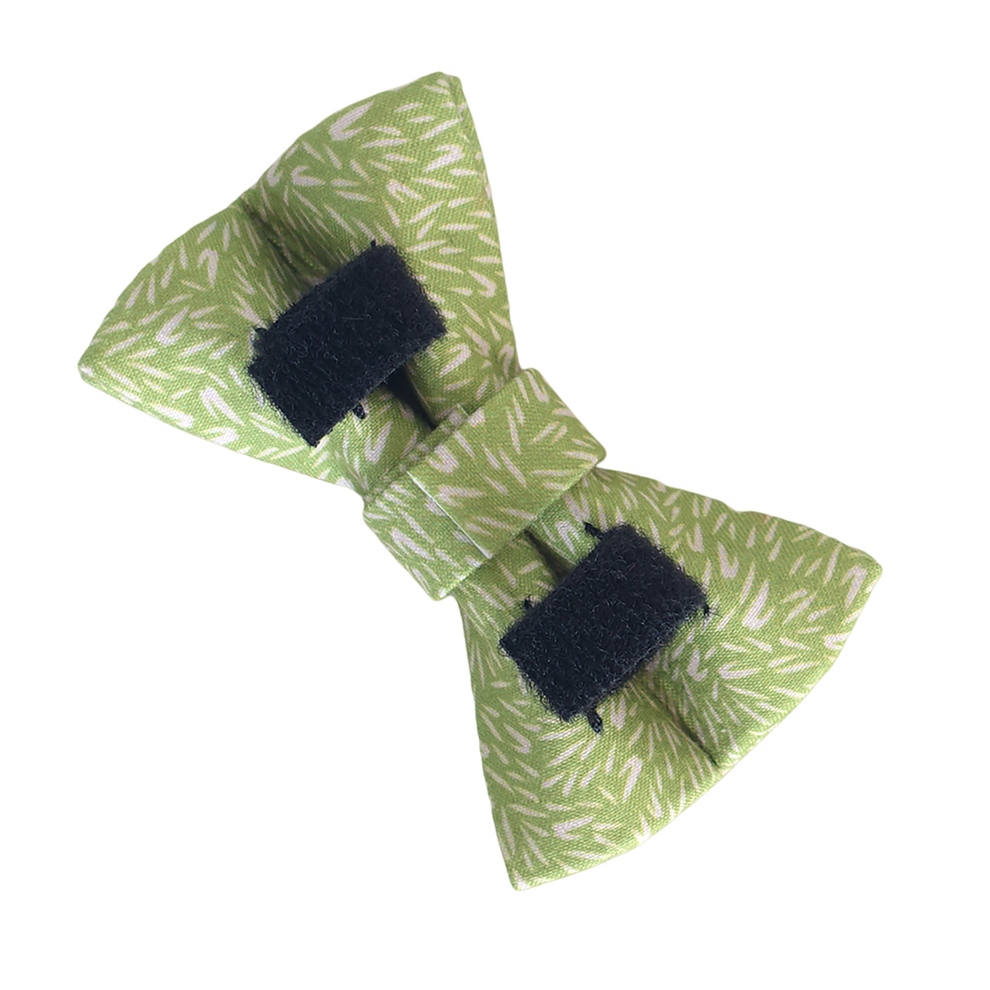 Blue Flower Personalized Cat Collar with Bowtie Free Engraved