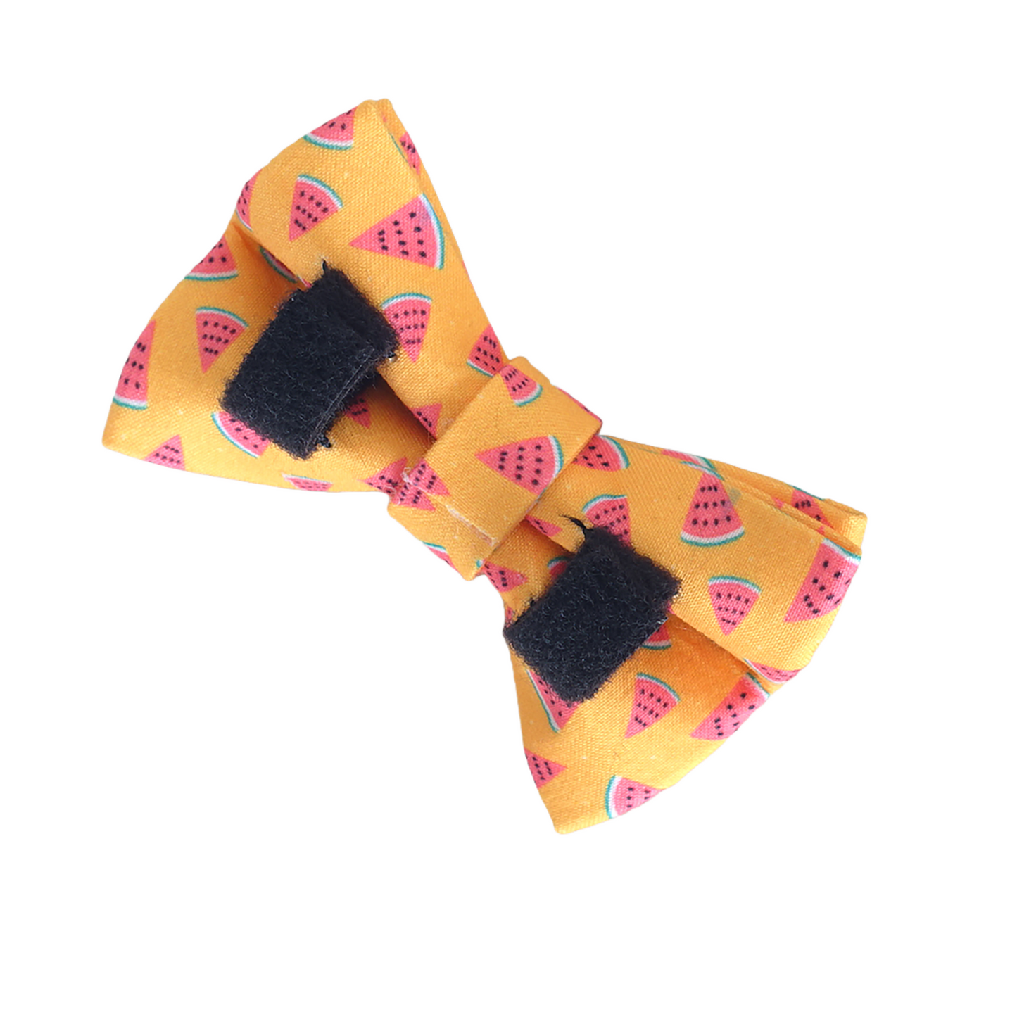 Pink Flower Personalized Cat Collar with Bowtie Free Engraved